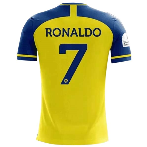 Tailandia Camiseta Al-Nassr FC Replica Primera Ropa Ronaldo 7 2022/23